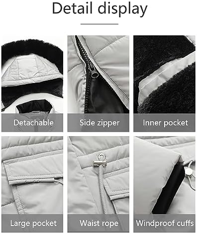 MOERDENG Women’s Long Winter Puffer Coat
