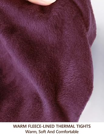 VERO MONTE Womens Opaque Fleece Lined Tights