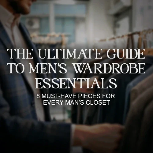 The Ultimate Guide to Men's Wardrobe Essentials: 8 Must-Have Pieces for Every Man’s Closet
