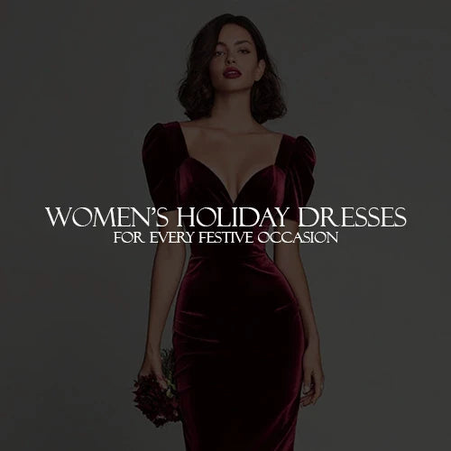 Women’s Holiday Dresses for Every Festive Occasion