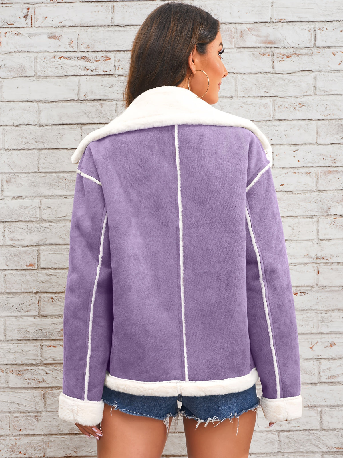 Cozy Chic Lapel Jacket – Winter Warmth Redefined