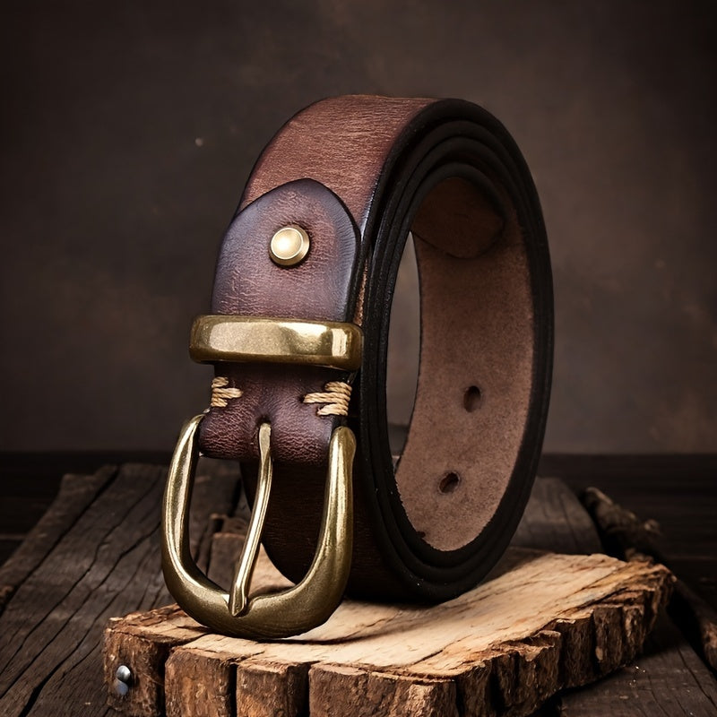 Stylish Cowhide Leather Belt