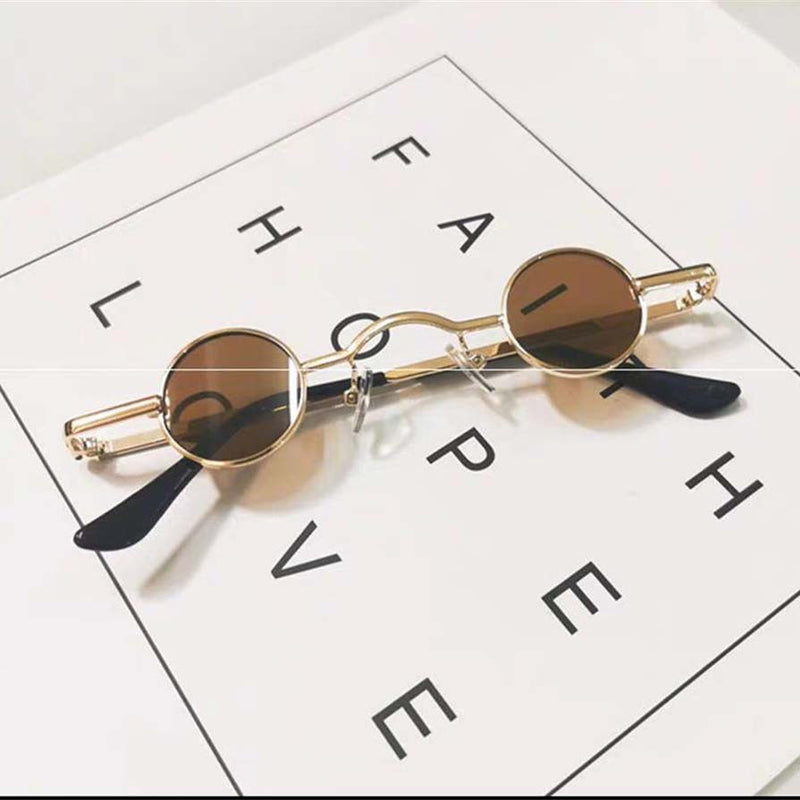 Retro Mini Tinted Lens Fashion glasses