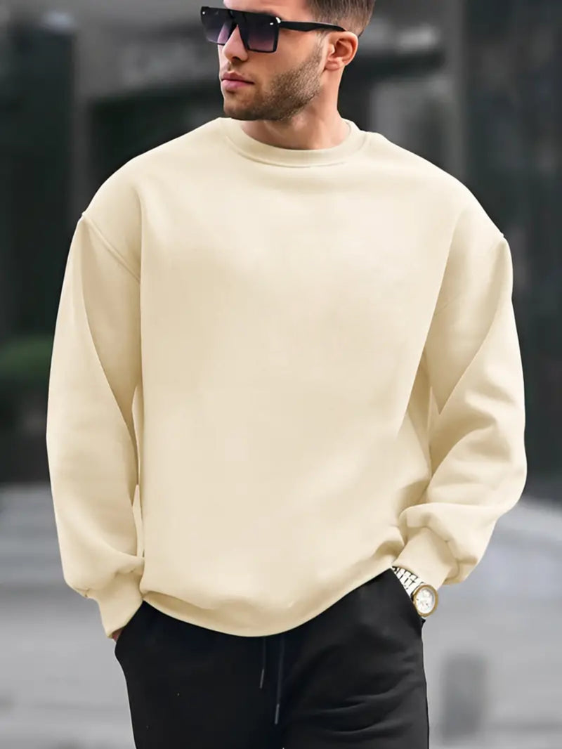 Men's long-sleeved comfortable Sweatshirt