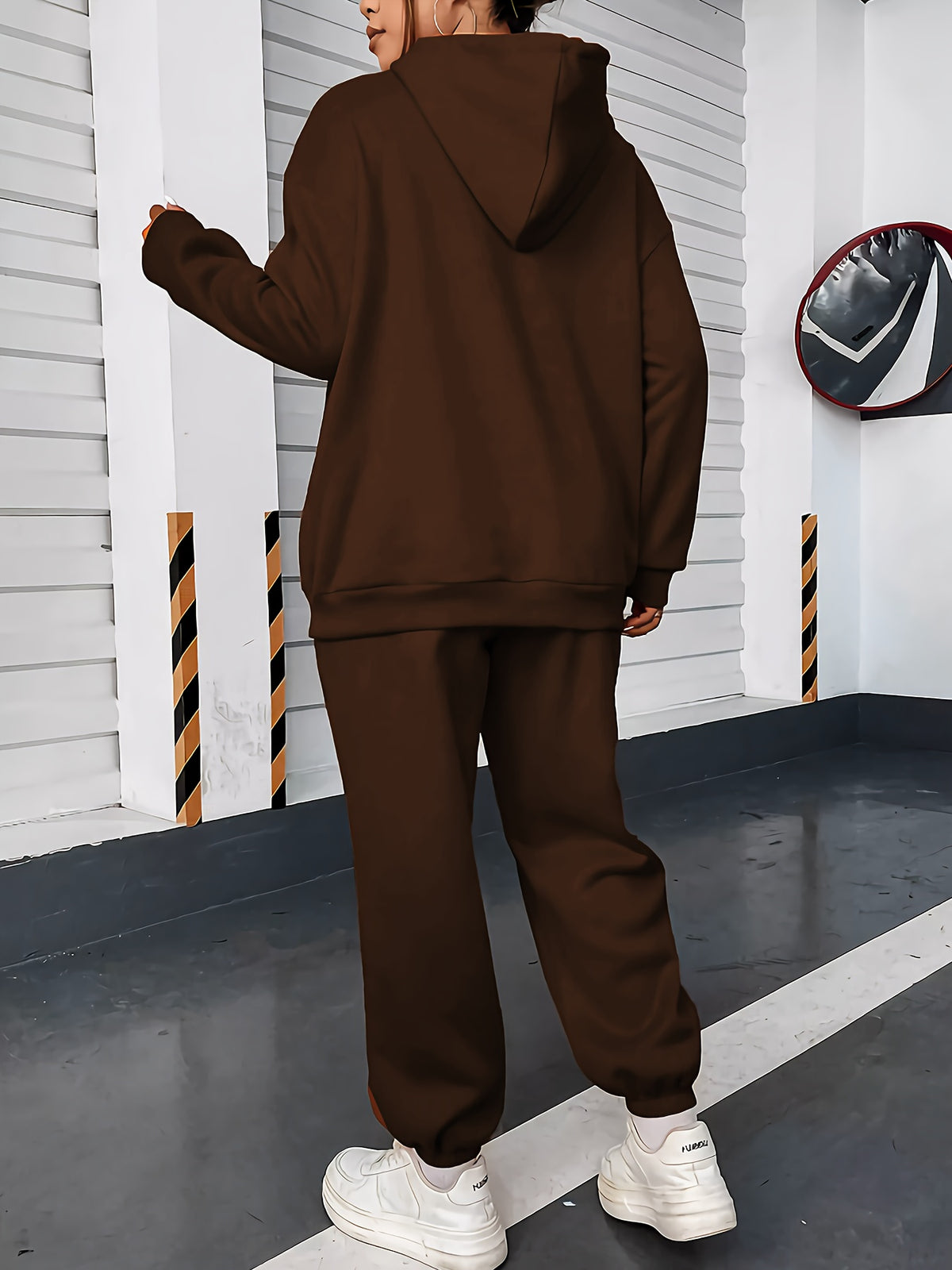 Geo-Chic Hoodie & Pants Set
