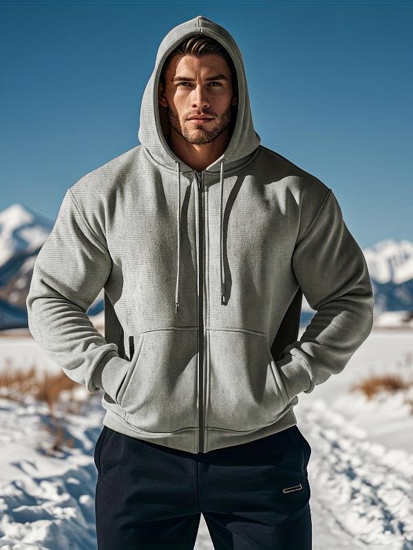 gray hoddie