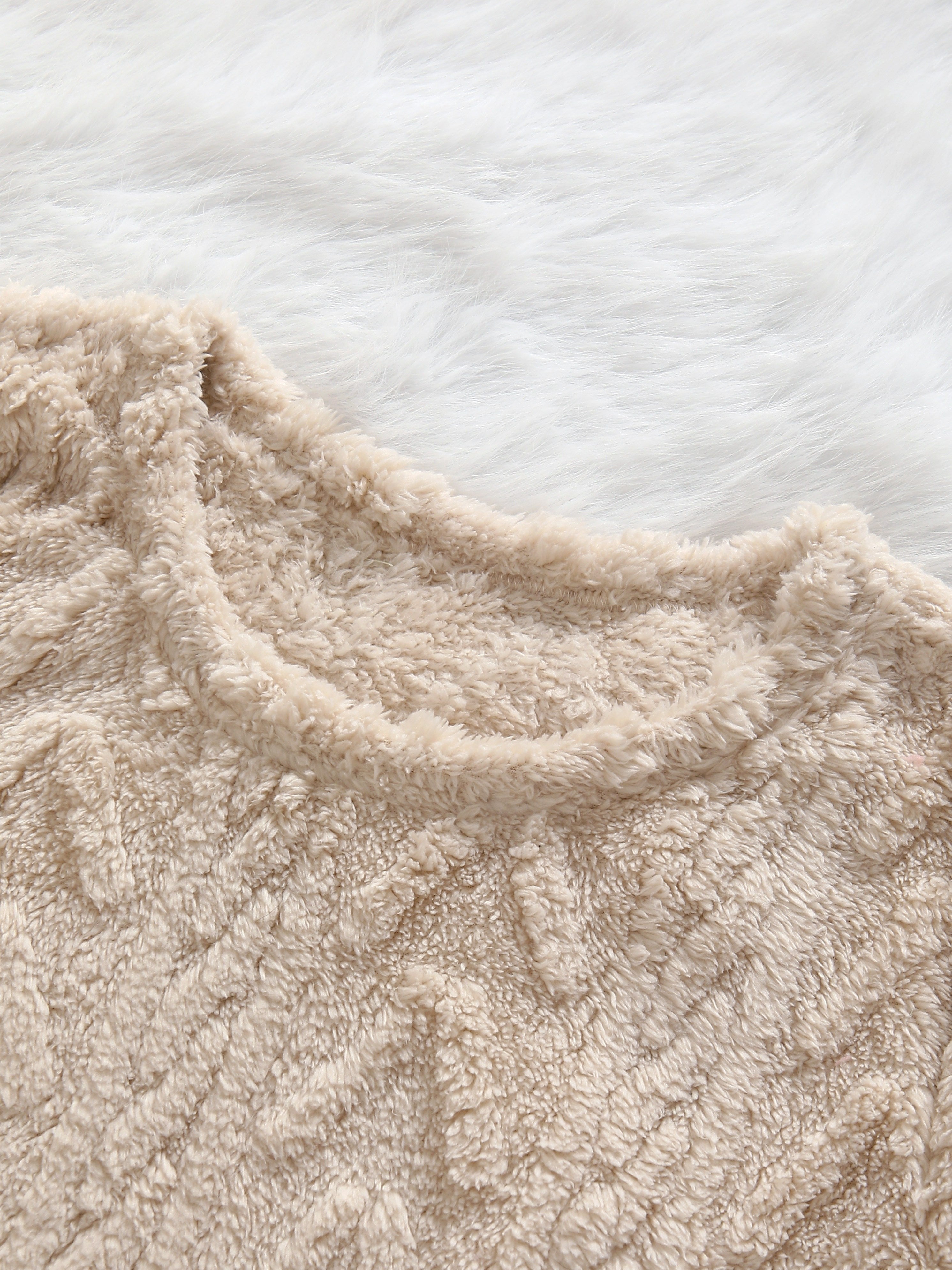 Teddy Jacquard long-sleeved casual sweater