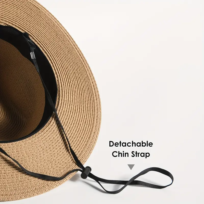 Summer Chic Paper Straw Sun Hat