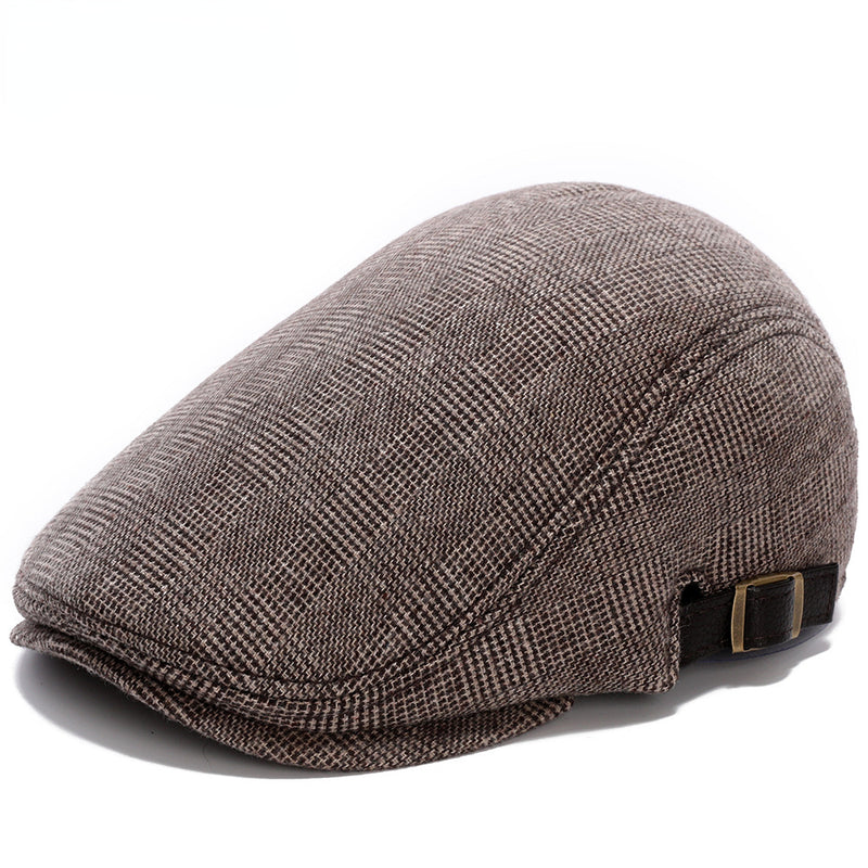 Retro Cabbie Hunting Newsboy Cap