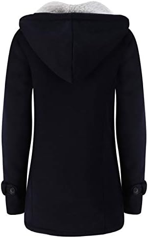 JiangWu Women’s Fleece Hooded Coat