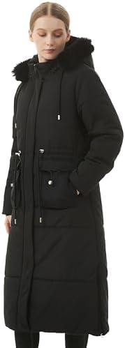 MOERDENG Women’s Long Winter Puffer Coat