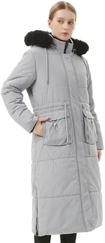 MOERDENG Women’s Long Winter Puffer Coat