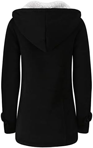 JiangWu Women’s Fleece Hooded Coat