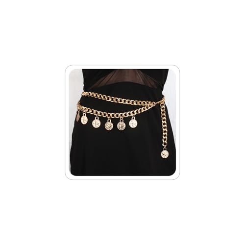 Gold Pirate Waist Chain Belt for Women