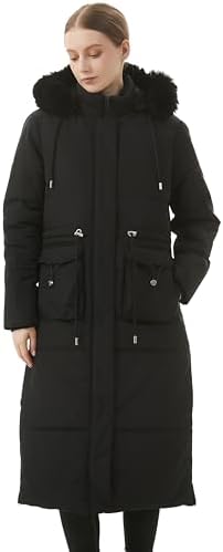 MOERDENG Women’s Long Winter Puffer Coat