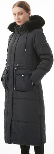 MOERDENG Women’s Long Winter Puffer Coat