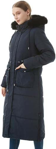 MOERDENG Women’s Long Winter Puffer Coat