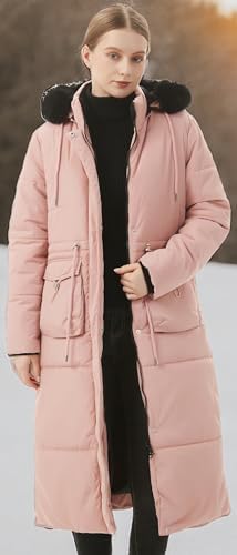 MOERDENG Women’s Long Winter Puffer Coat