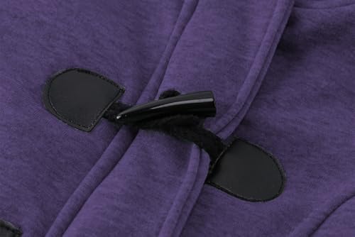 JiangWu Women’s Fleece Hooded Coat