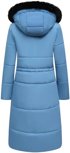 MOERDENG Women’s Long Winter Puffer Coat