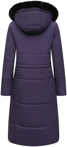 MOERDENG Women’s Long Winter Puffer Coat