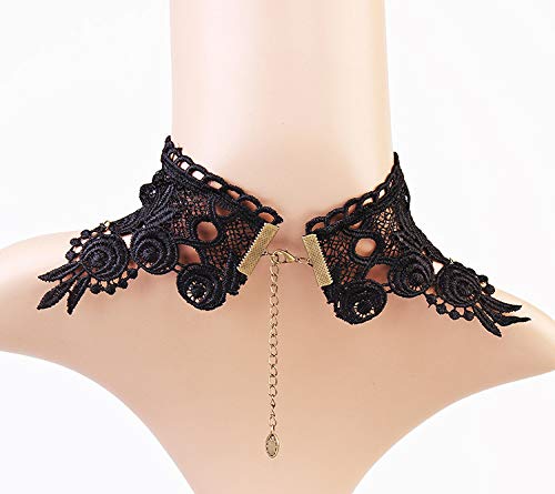 iWenSheng Gothic Lace Choker Necklace