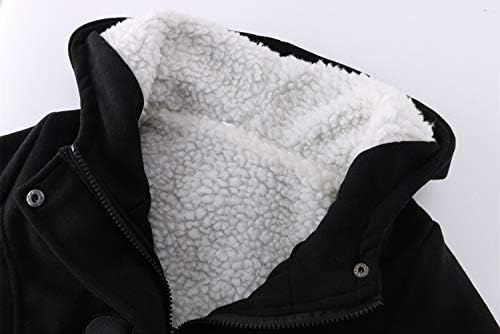 JiangWu Women’s Fleece Hooded Coat