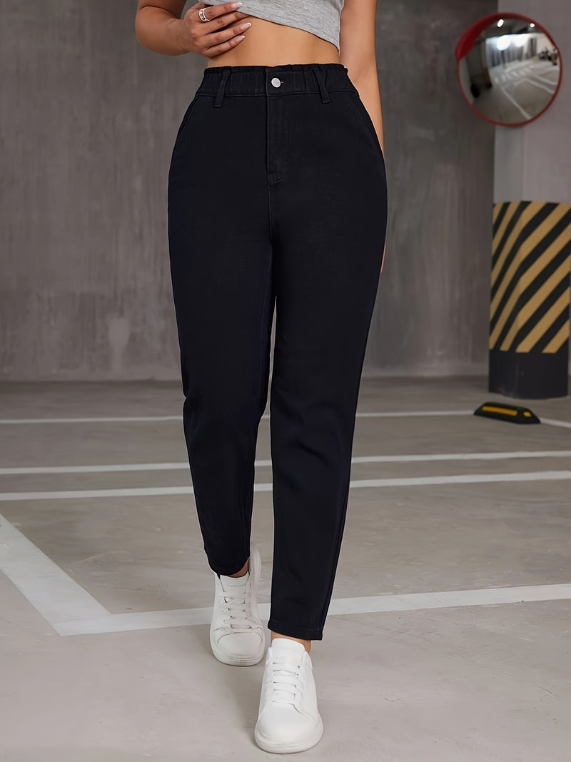 Women's High-Waisted Relaxed Fit Jeans