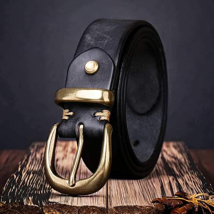 Stylish Cowhide Leather Belt