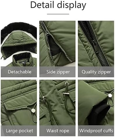 MOERDENG Women’s Long Winter Puffer Coat