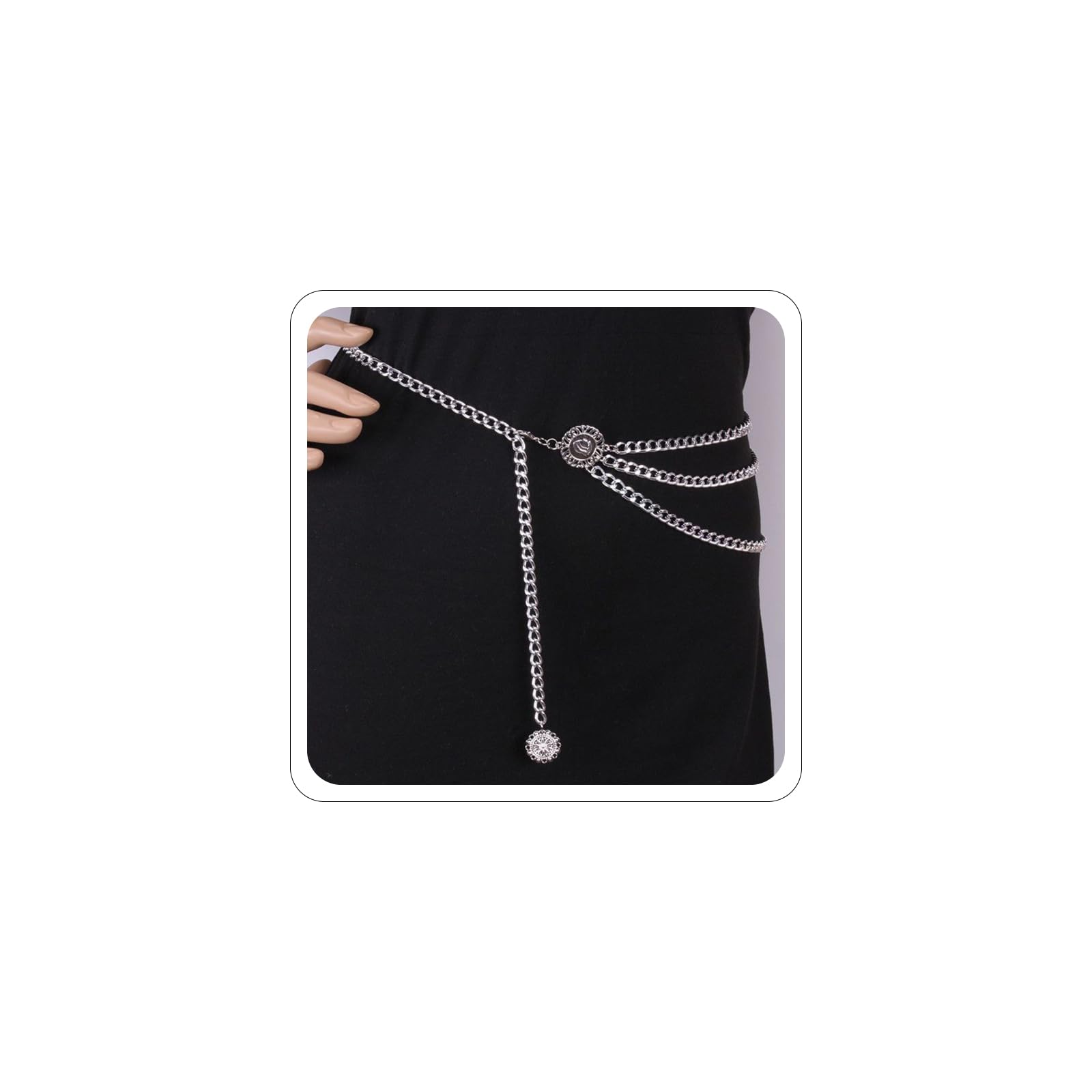 Gold Pirate Waist Chain Belt for Women