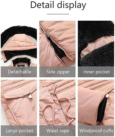MOERDENG Women’s Long Winter Puffer Coat