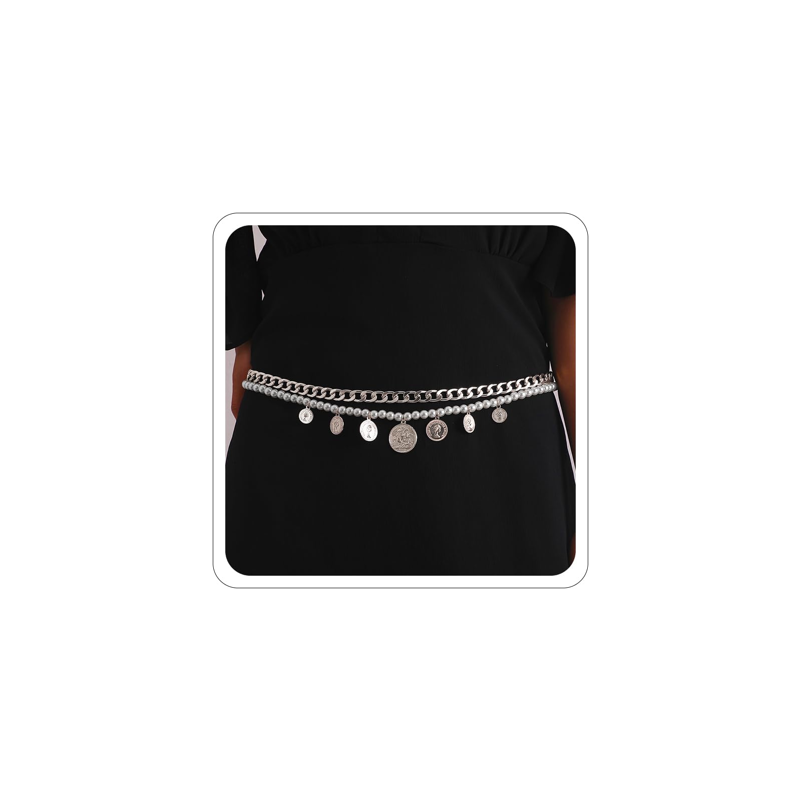 Gold Pirate Waist Chain Belt for Women