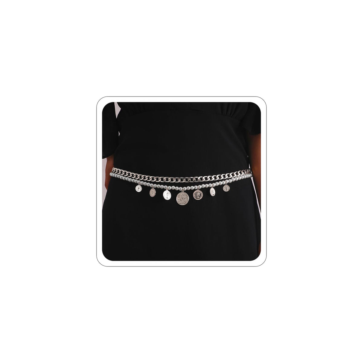 Gold Pirate Waist Chain Belt for Women
