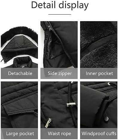 MOERDENG Women’s Long Winter Puffer Coat