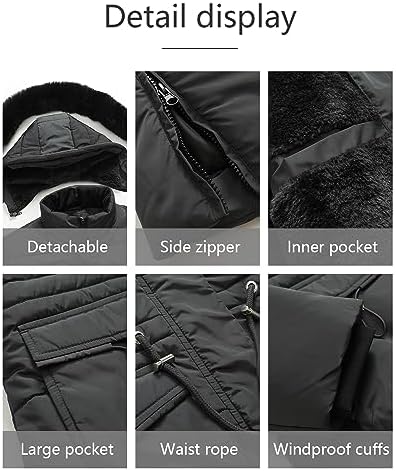 MOERDENG Women’s Long Winter Puffer Coat