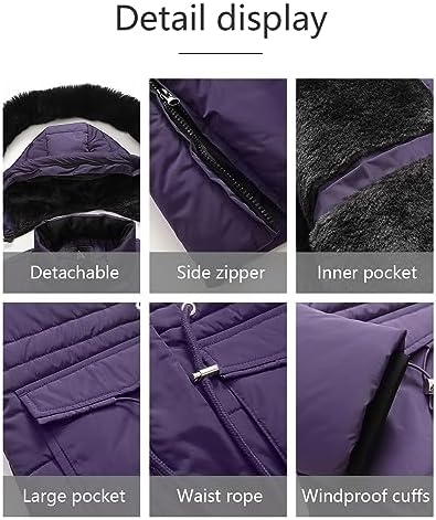 MOERDENG Women’s Long Winter Puffer Coat