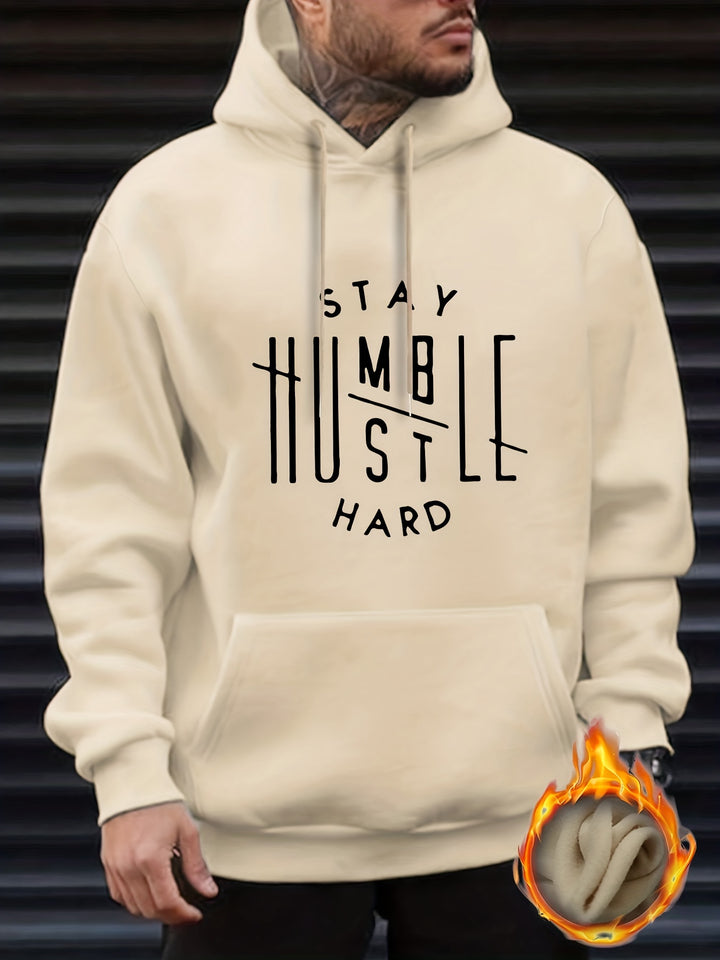 Men's Stay Humble & Hustle Graphic Hoodie