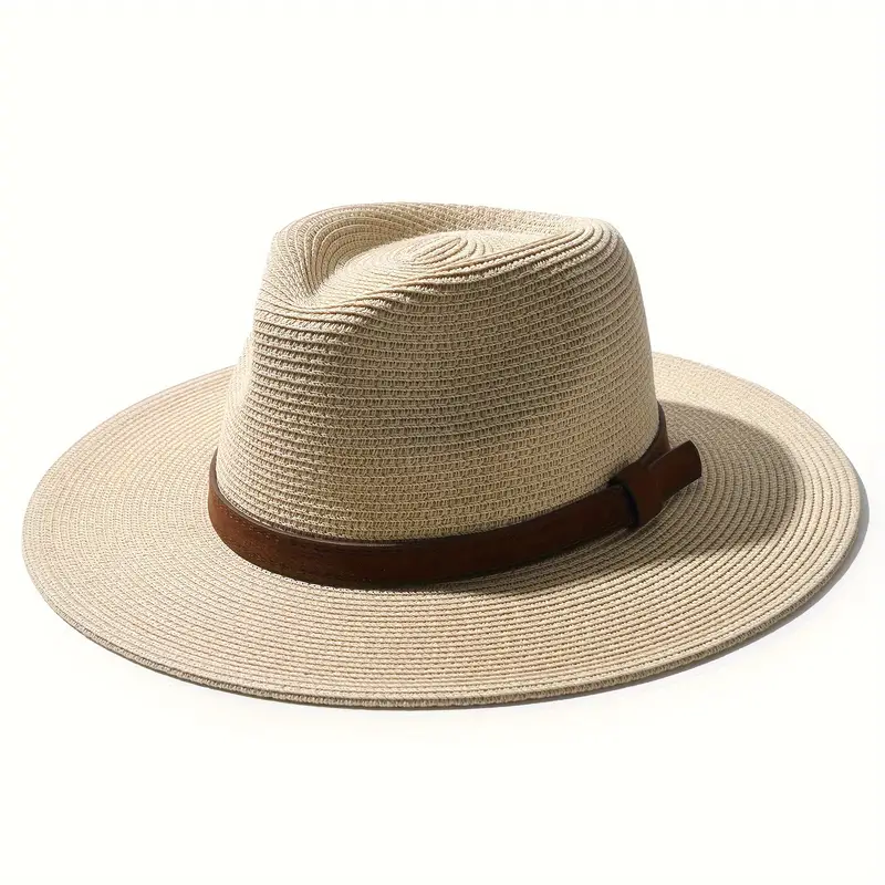 Summer Chic Paper Straw Sun Hat