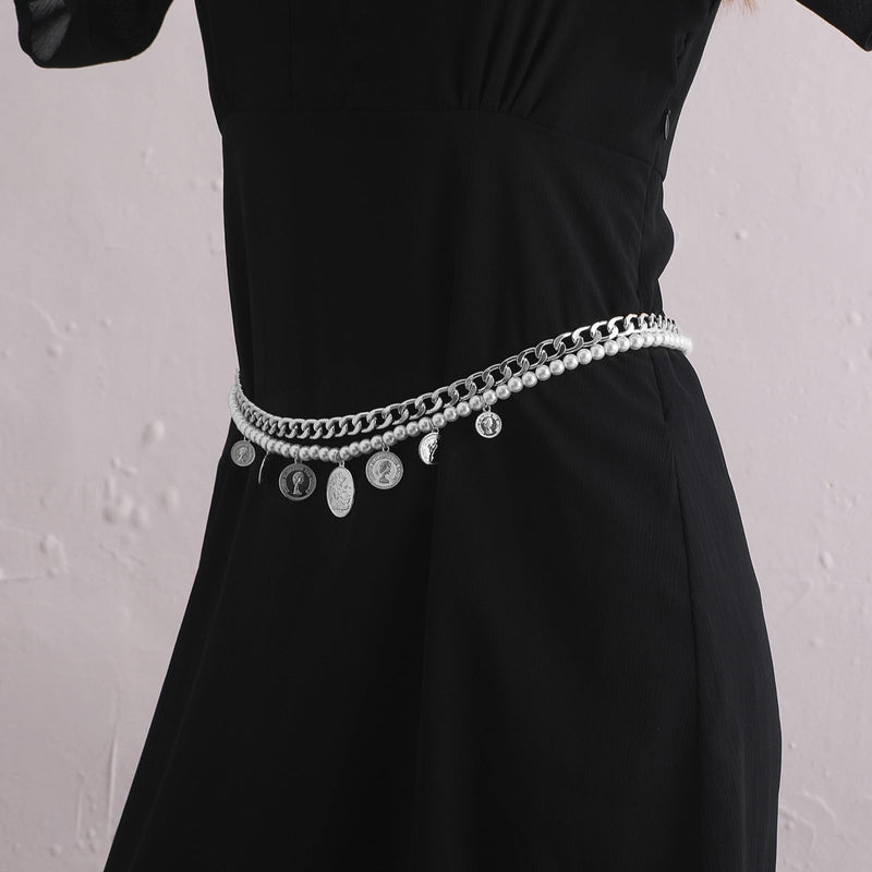 Gold Pirate Waist Chain Belt for Women