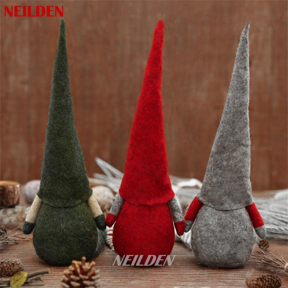 3pcs New Christmas Decoration Long Legs Rudolph Doll Christmas Children Gift Hotel mall Window Decoration