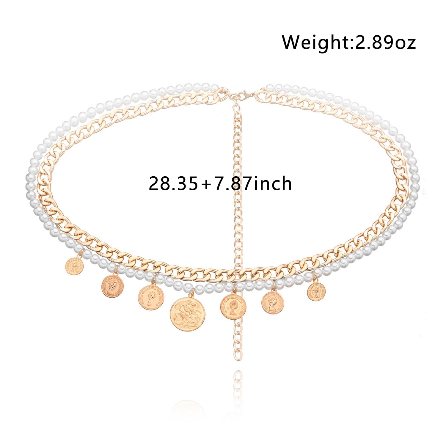 Gold Pirate Waist Chain Belt for Women