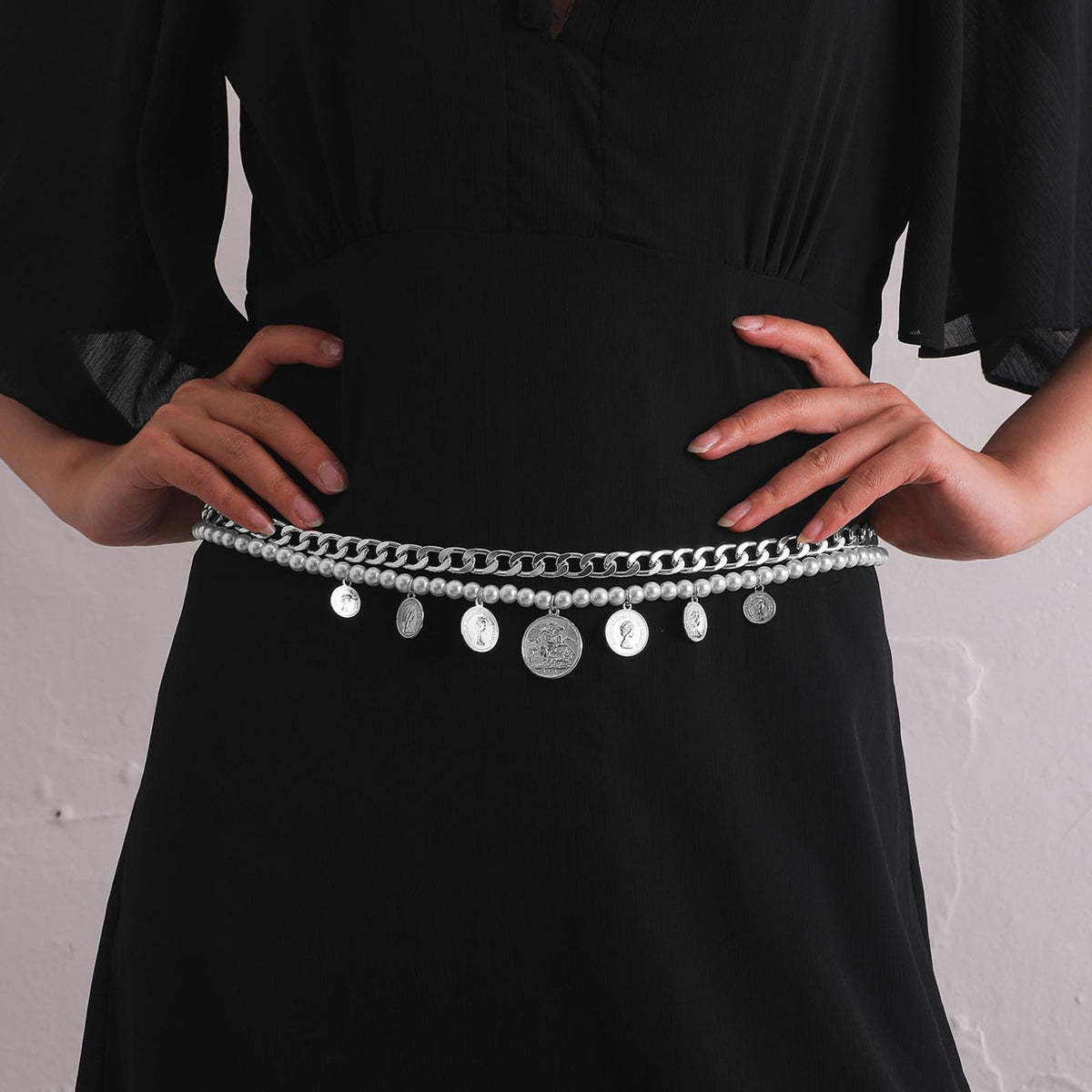 Gold Pirate Waist Chain Belt for Women