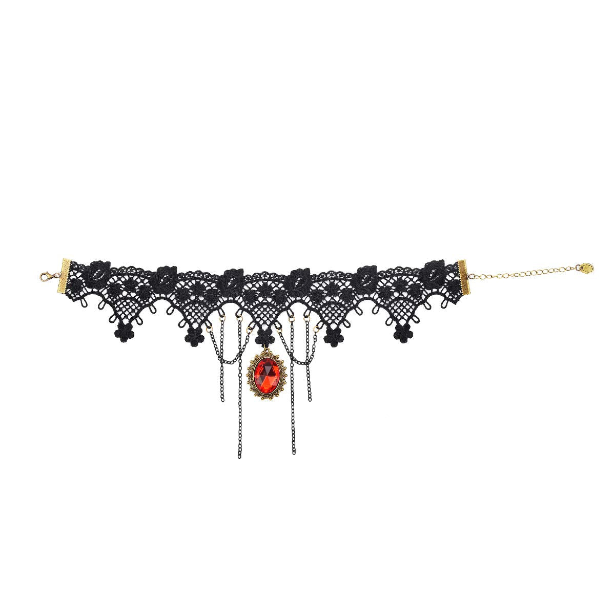 iWenSheng Gothic Lace Choker Necklace