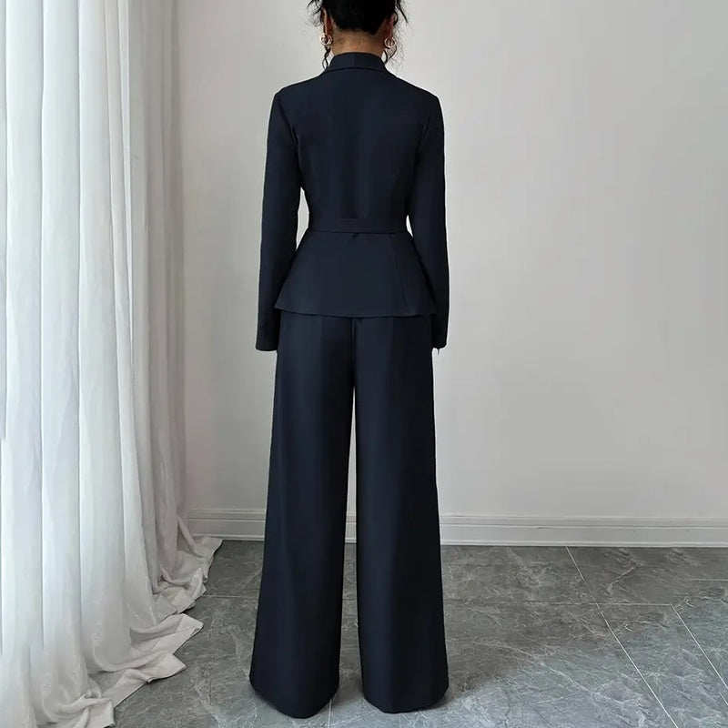 Womens 2 Piece Blazer and Pant Suit