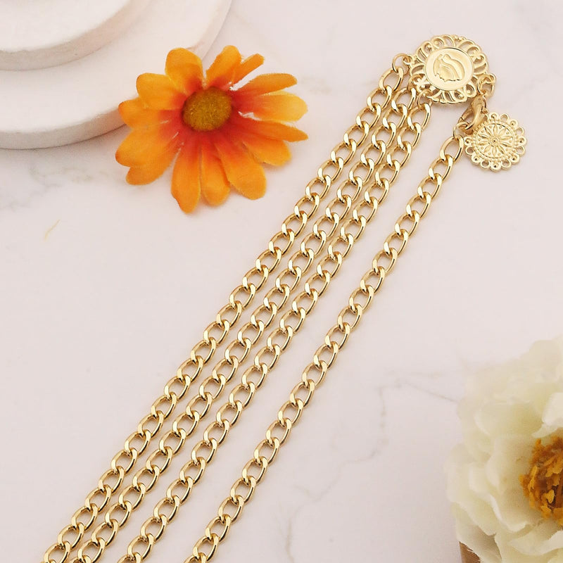 Gold Pirate Waist Chain Belt for Women
