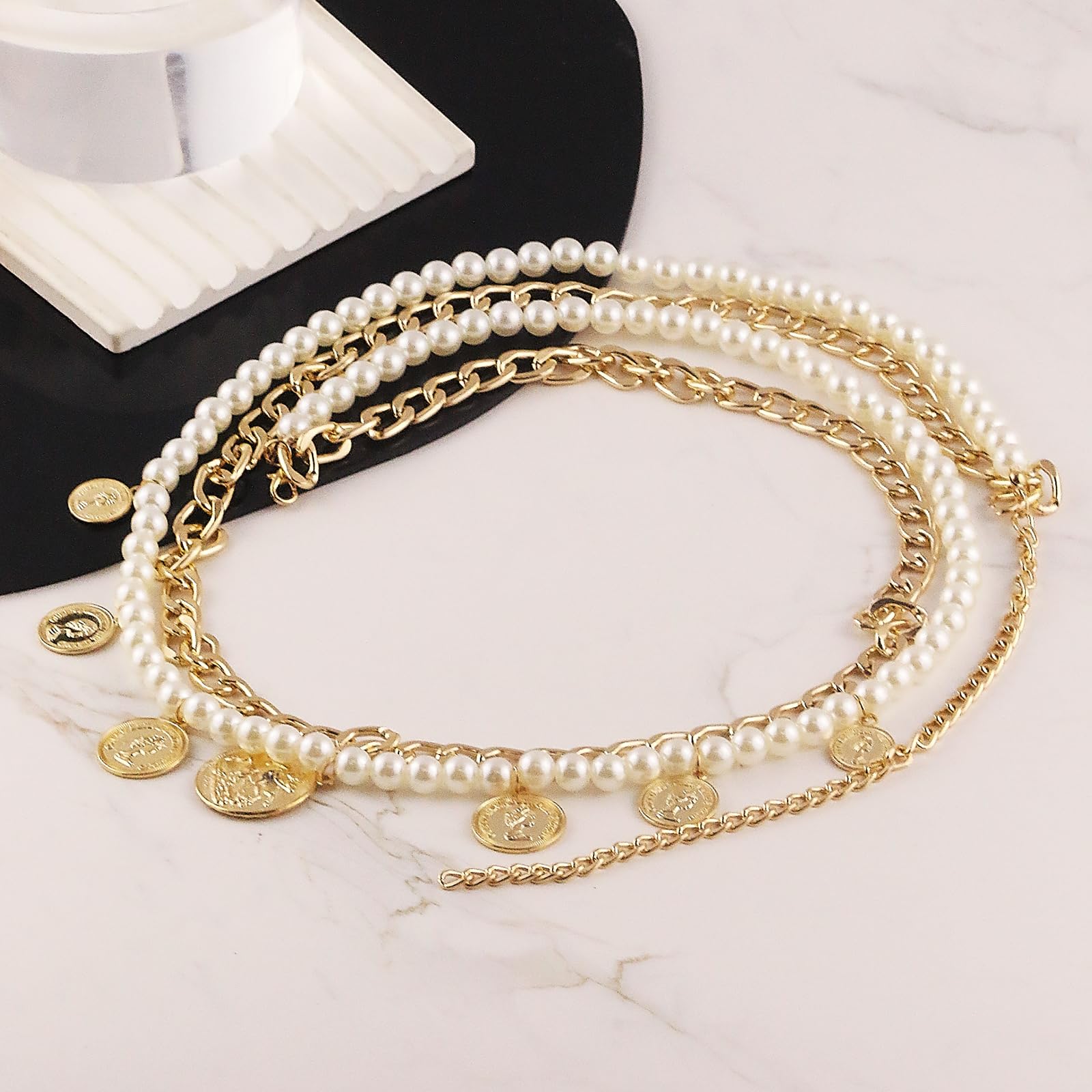 Gold Pirate Waist Chain Belt for Women