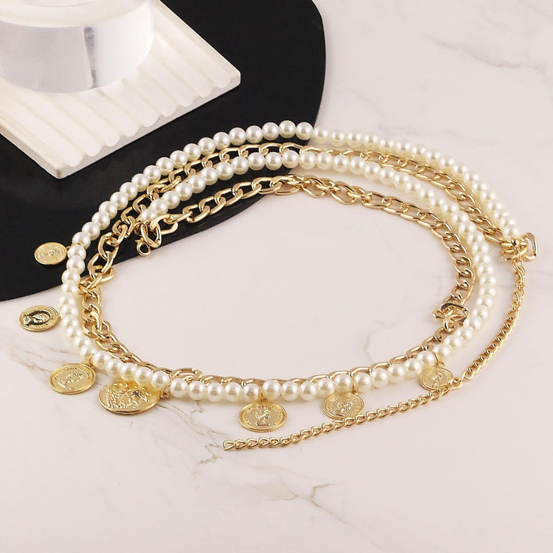 Gold Pirate Waist Chain Belt for Women
