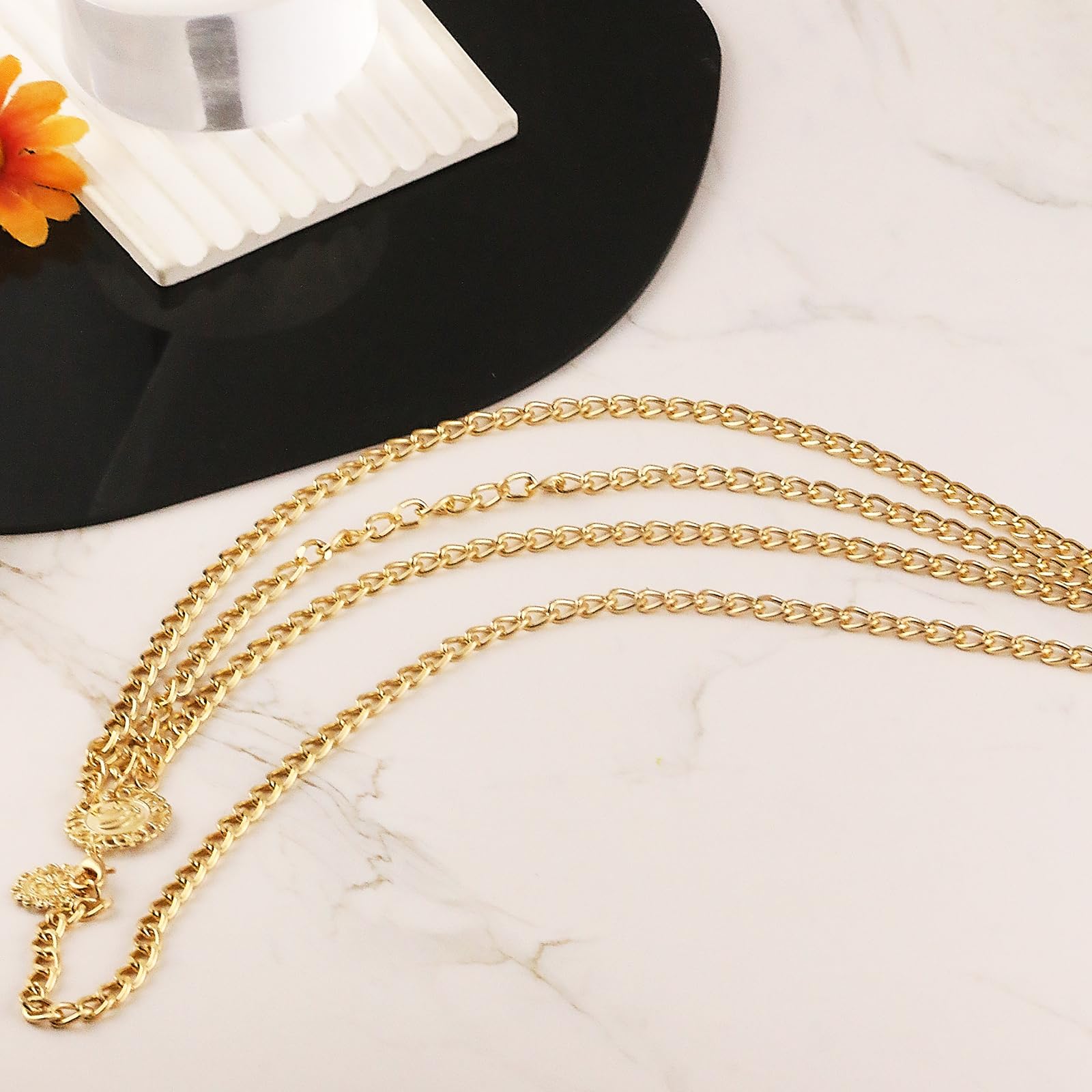 Gold Pirate Waist Chain Belt for Women