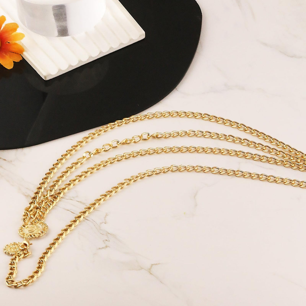 Gold Pirate Waist Chain Belt for Women